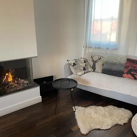 Italian Street Apartment With Terrace And Fireplace-2